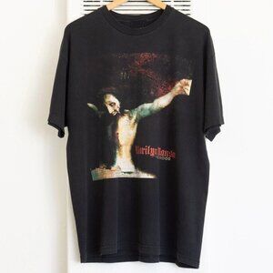 MARILYN MANSON HOLY WOOD Band Graphic Parent Fan Outfit Streetwear T-Shirt 152